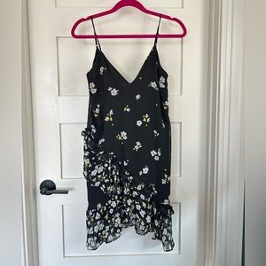 Bardot floral Ruffle Dress